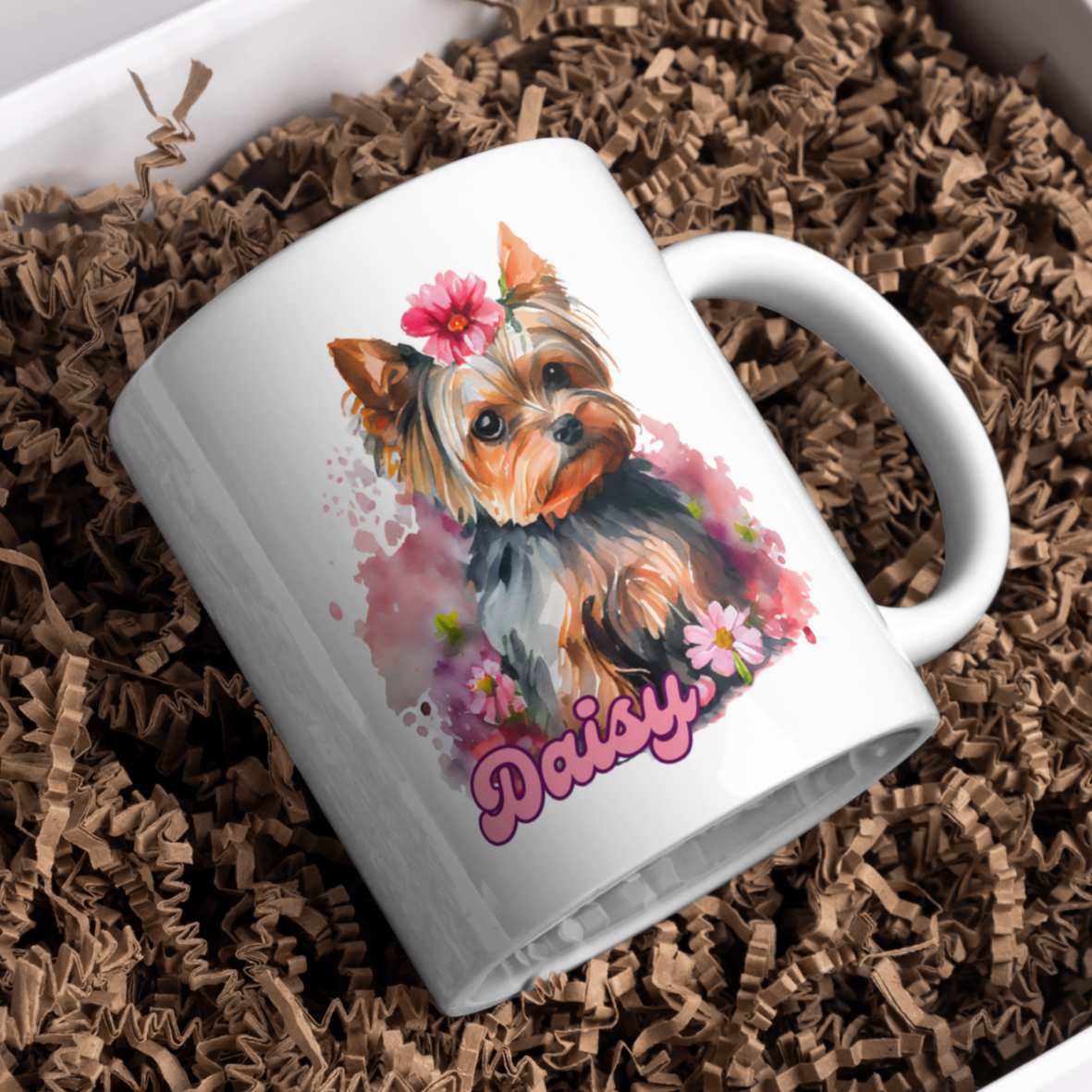 hrnek na přání se psem